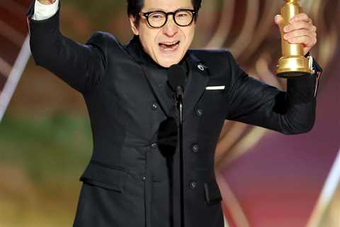 Ke Huy Quan Wins Golden Globe, Thanks Spielberg In Emotional Speech for 'First Opportunity'