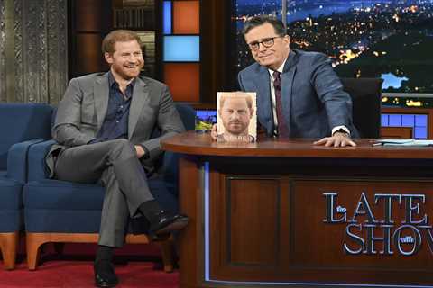 Prince Harry drops more bombshells on Stephen Colbert’s Late Show as audience’s strange reaction to ..