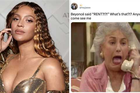 Beyoncé Dropped Tour Dates On The Same Day Rent Is Due — Here Are 21 Chaotic Reactions