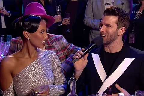 Masked Singer star Joel Dommett shocks Maya Jama with very crude Elton John joke at the Brits