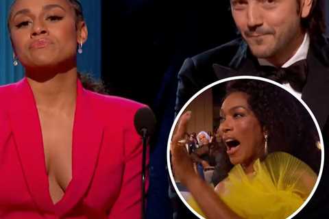 Angela Bassett Reacts as Ariana DeBose Pokes Fun at Viral Moment at SAG Awards