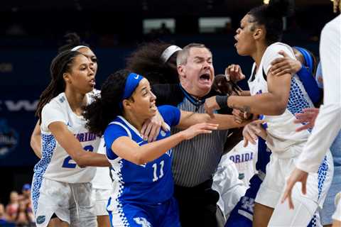 Eight ejected in heated Florida-Kentucky women’s basketball fight