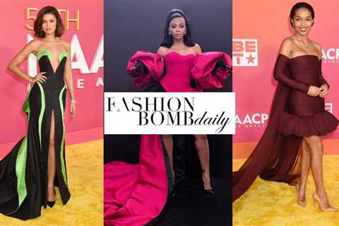 The Best Dressed Celebs at the 2023 NAACP Awards: Zendaya in Versace and Dior Archives, Yara..