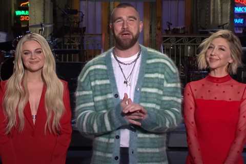 Kelsea Ballerini Has Travis Kelce Thinking About Changing His Last Name in ‘SNL’ Promo
