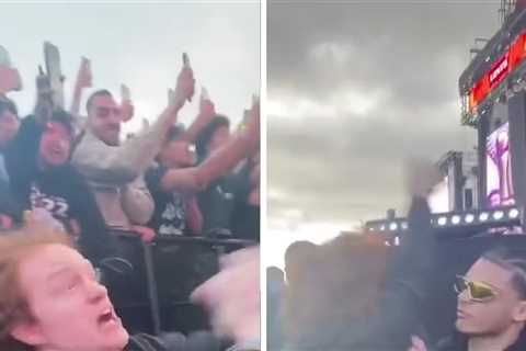 Ice Spice's Security Stops Rolling Loud Stage Crasher During Wild Set