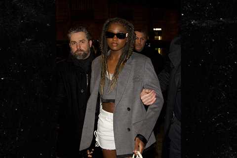 Zaya Wade Hits Swanky Party In Sunglasses After Crushing Paris Fashion Week Debut