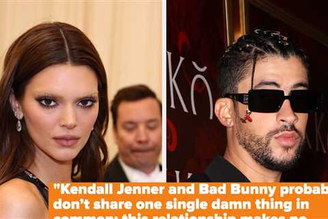 Kendall Jenner And Bad Bunny Were Photographed Kissing, And People Have A LOT Of Thoughts