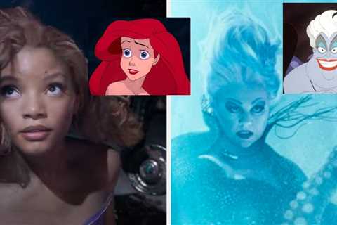 Here's What The Cast Of The Live-Action The Little Mermaid Looks Like Vs. The Animated One