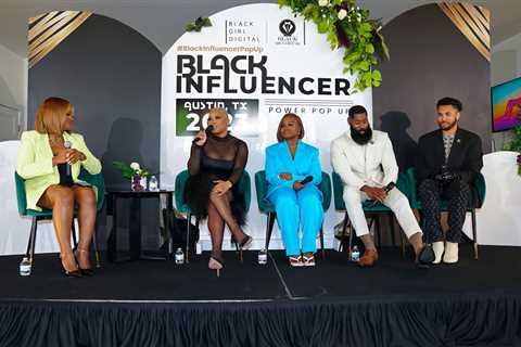 Claire Sulmers Wears Monochromatic Looks by wearNIKI to the Black Excellence Brunch and the Black..