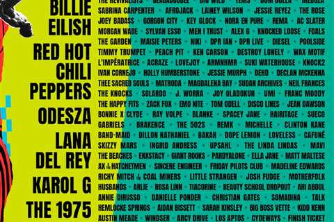 Lollapalooza 2023 Lineup Headlined By Kendrick Lamar, Billie Eilish, RHCP, & More