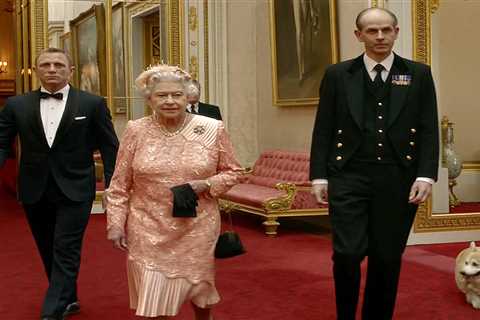 Was the Queen in a James Bond movie?