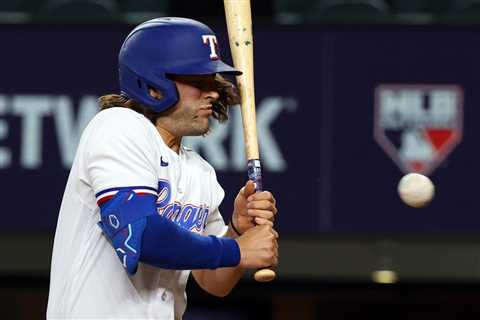 Rangers’ Josh Smith rushed to hospital after begin hit in face by pitch