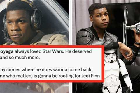 People Are Asking For John Boyega's Return To Star Wars After It Was Announced Daisy Ridley Is..