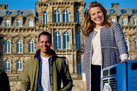 Bargain Hunt’s Christina Trevanion stuns fans in see-through blouse as she poses with co-stars