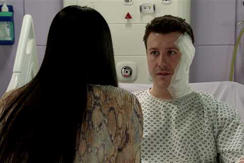 Ryan Connor gets tragic news after acid attack in Coronation Street