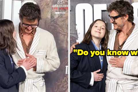 Pedro Pascal Explained To Bella Ramsey His Typical Pose On A Red Carpet, And The Moment Is So..