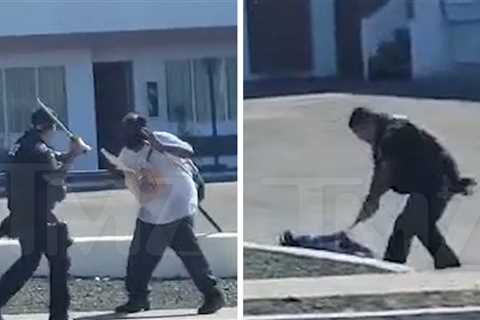 Barstow Police Officer Beats Unarmed Black Man with Baton During Arrest