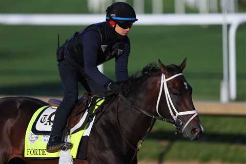 Kentucky Derby favorite Forte scratched from race after state vet examination
