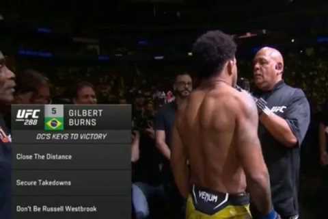 Daniel Cormier takes bizarre shot at Russell Westbrook during UFC 288