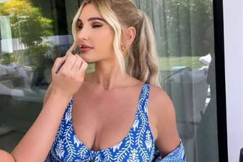 Billie Faiers shows off incredible post-baby body in a bikini just five months after giving birth