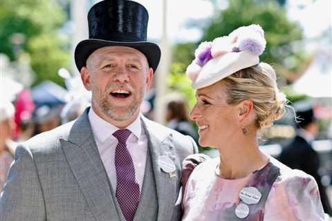 How old is Zara Tindall and how did she meet her husband Mike?