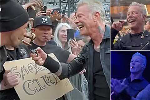 How to Join James Hetfield's Cigar Smoking Club