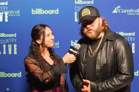 Nate Smith Talks About Supporting Jelly Roll, His New Music & More | Billboard Country Live