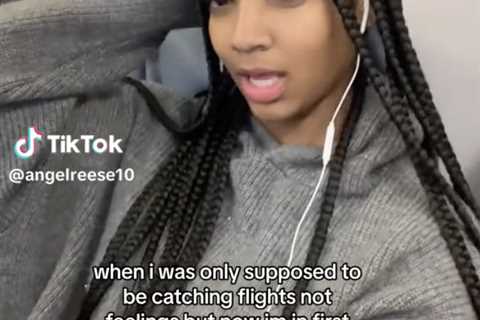 Angel Reese teases romance in TikTok video: ‘In first class to see my man’