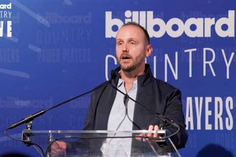 Rusty Gaston Accepts the Executive of the Year Award | Billboard Country Live