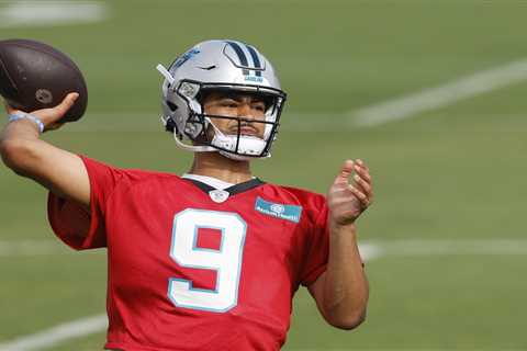 Panthers elevate Bryce Young to first-team quarterback in practice