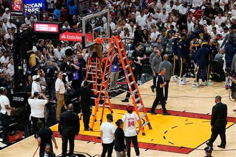 Bam Adebayo’s missed dunk led to rim delay in Game 4 of NBA Finals