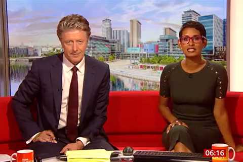 Naga Munchetty scolded by BBC Breakfast co-star as she takes brutal swipe at his report