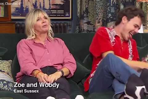 Celebrity Gogglebox’s Zoe Ball mortifies son Woody by revealing the moment she found his used condom