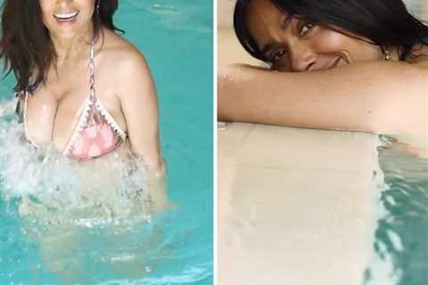 Salma Hayek Thanks Her 25 Million Instagram Followers with 'Bikini Workout' Video