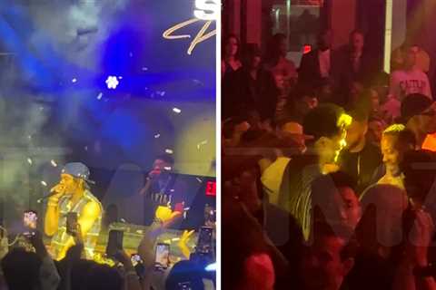 Lil Baby Performs for Celebs at Michael Rubin's Vegas Bash