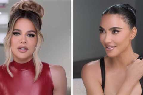 Kim And Khloé Kardashian's Explanations For CGI Tears And Fake Fingers Shows How The Family Often..