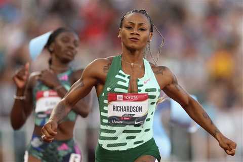Sha’Carri Richardson boasts ‘I’m better’ after taking 100m title two years after drug suspension