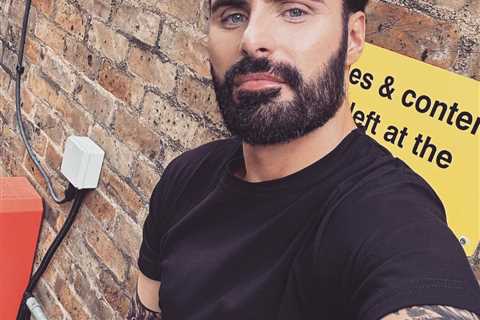 Rylan Clark fans are all distracted by the same thing in the background of his video as he reveals..