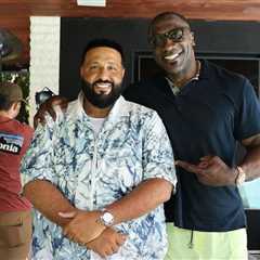 DJ Khaled Guest Stars on Shannon Sharpe’s Club Shay Shay in a Tropical Louis Vuitton ‘Fit
