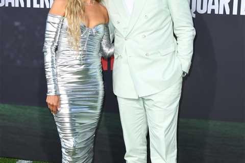 Patrick Mahomes and wife Brittany have glitzy date night at the ‘Quarterback’ premiere