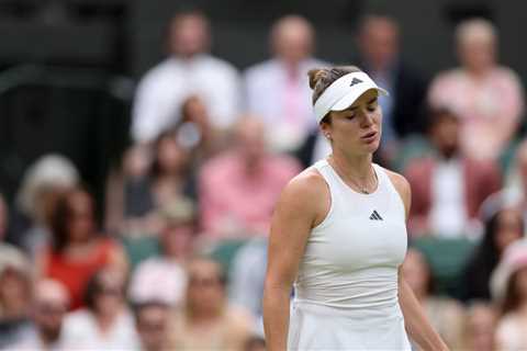 Elina Svitolina ‘not in a good state of mind’ for Kate Middleton question after Wimbledon loss