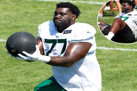 Mekhi Becton fighting to make Jets believers again in make-or-break season