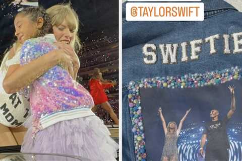 Taylor Swift Shared A Super Sweet Moment With Kobe And Vanessa Bryant's Daughter Bianka At The Eras ..