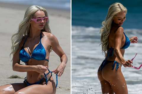 Sapphire Howell Brings 🔥 To Malibu Beach!