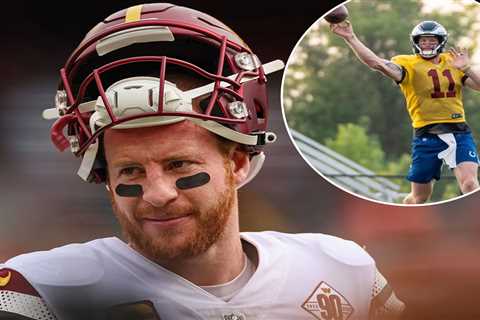 Carson Wentz wears gear from every former team as search for new suitor continues