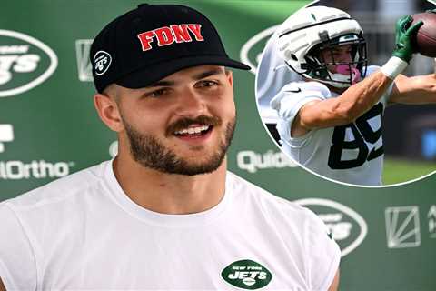Jets’ Jeremy Ruckert making big strides after injury-riddled rookie season