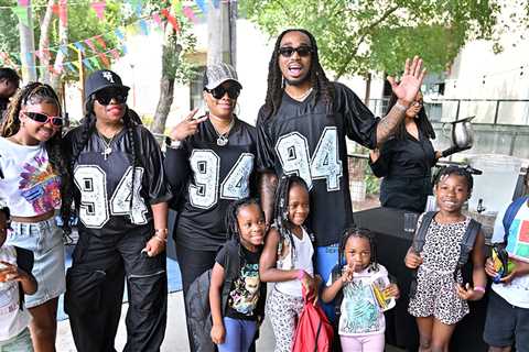 Quavo Hosts Atlanta School Backpack Giveaway While Honoring Takeoff