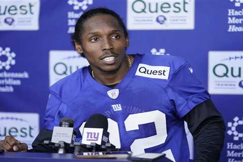 Giants’ Adoree’ Jackson flashing ability to play slot in new defensive wrinkle