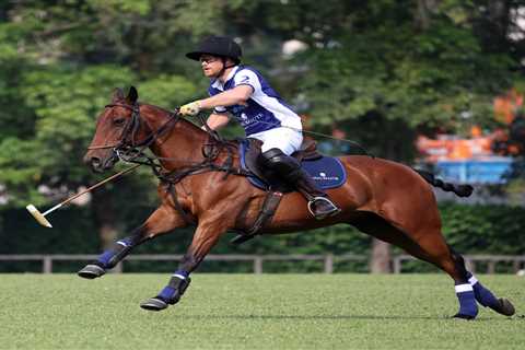 Prince Harry Plays in Polo Tournament for Charity on Trip to Singapore