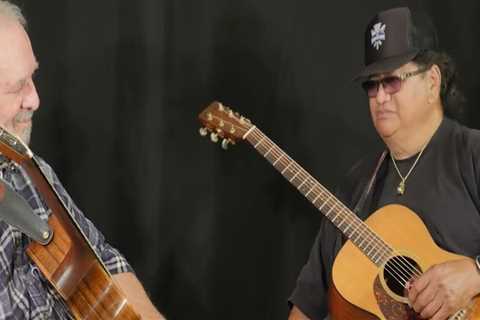What are some tips and tricks for recording and mixing a song with a hawaiian slack key guitar?